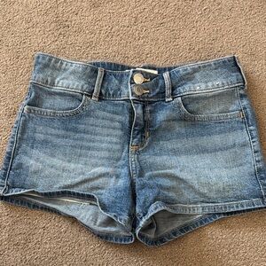 Abercrombie kids mid rise shortie short, sz 13/14